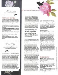Vrouw en Midlife in Libelle: "Het roer om na je 40ste"
